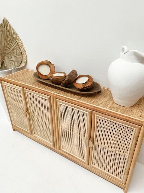 Rattan Buffet | Rattan, Arch Handle, Rattan Furniture in Maintaining the Elegance of Your Jonna Rattan Buffet A Guide
