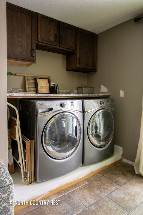 Rustic Laundry Room Decor Ideas | North Country Nest with The Art of Efficiency Smart Laundry Room Setups for Every Home