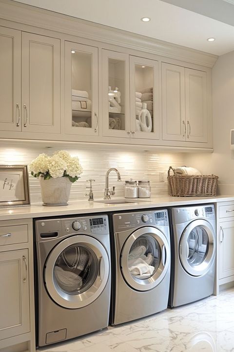 Smart Laundry Room Layouts: Creative Placement Ideas For Your Washing ... throughout Beyond the Basics Smart Laundry Room Design Ideas