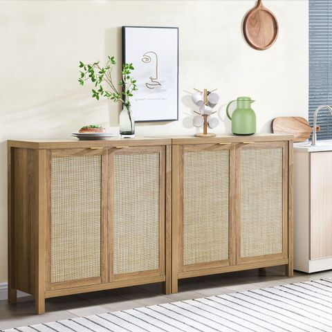 The 15 Best Collection Of Rattan Buffet Tables with Maintaining the Elegance of Your Jonna Rattan Buffet A Guide