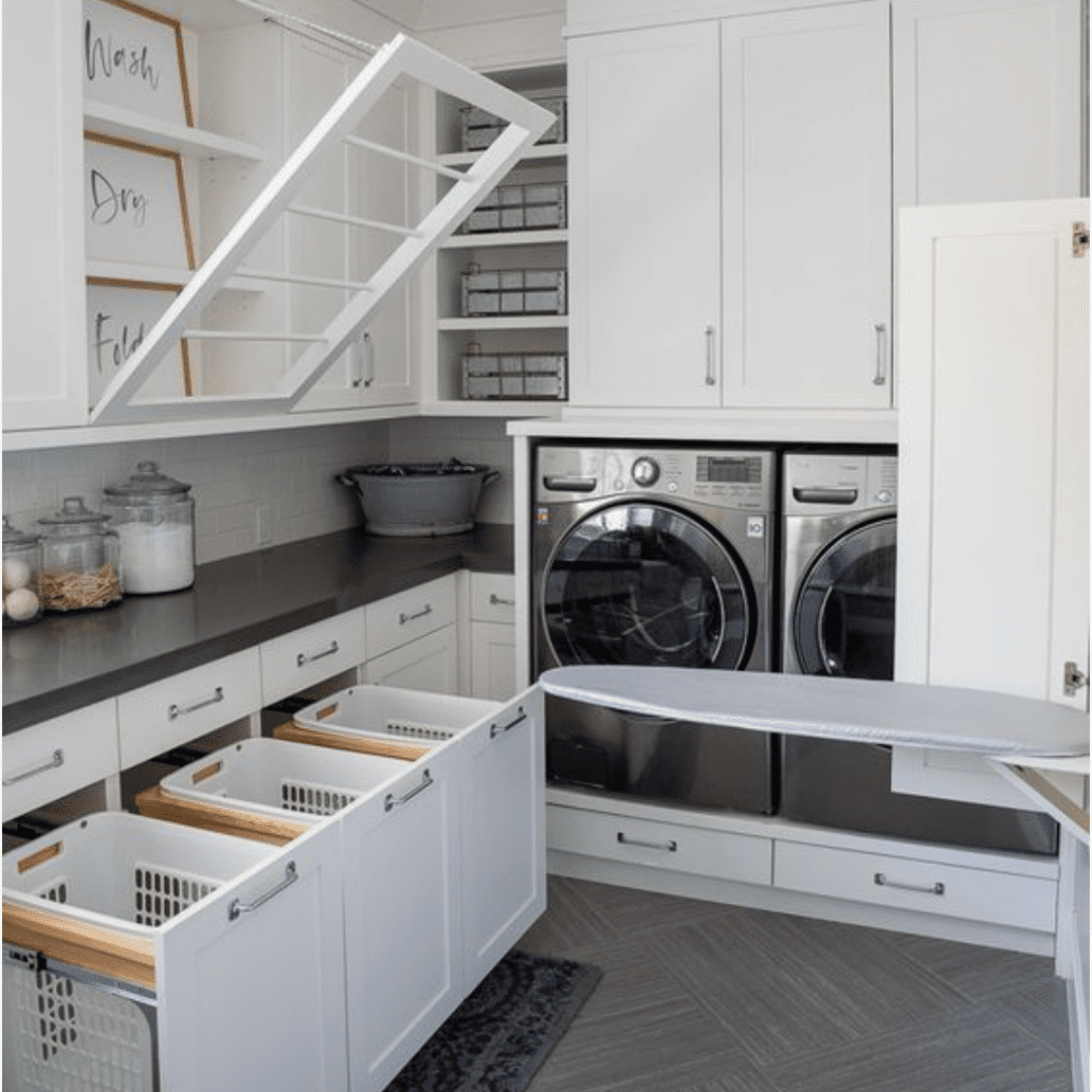 Elevate Your Laundry Room 10 Perfectly Organized Ideas