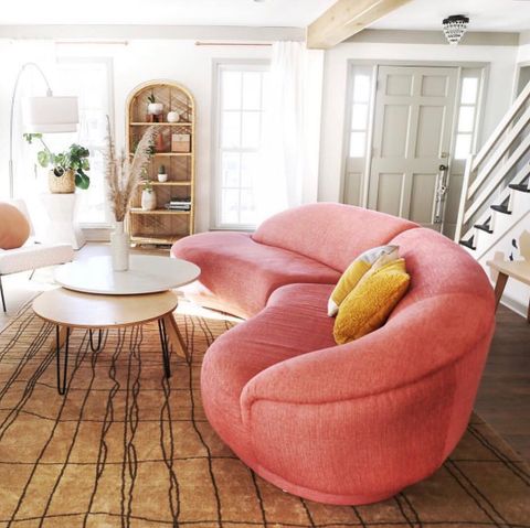 10 Living Room Designs With Colorful Sofas For Bold Design Lovers within
