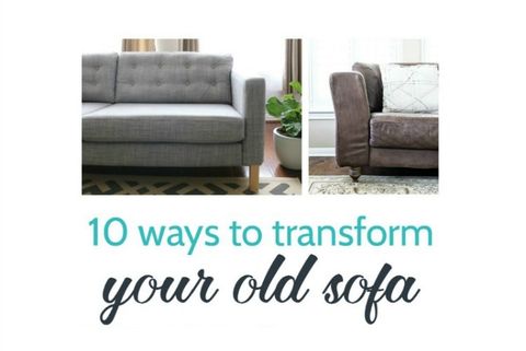 10 Ways To Transform Your Old Sofa - Lovely Etc. in How the Divani Casa Koeing Coral Sofa Can Transform Your Home Decor