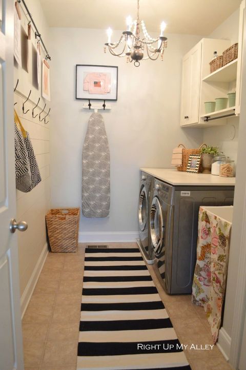 15+ Beautiful Laundry Rooms - Lil' Luna for The Dining Room Reimagined Embracing Laundry Room Utility in Unexpected Spaces