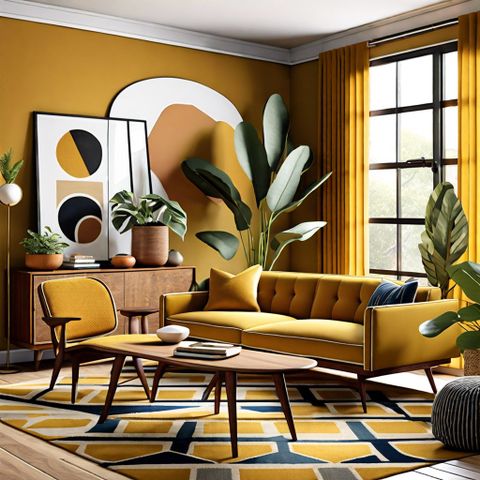 15 Mustard Couch Living Room Ideas To Refresh Your Space in How Mustard Leather Sofa 54945 Adds Warmth to Your Living Space