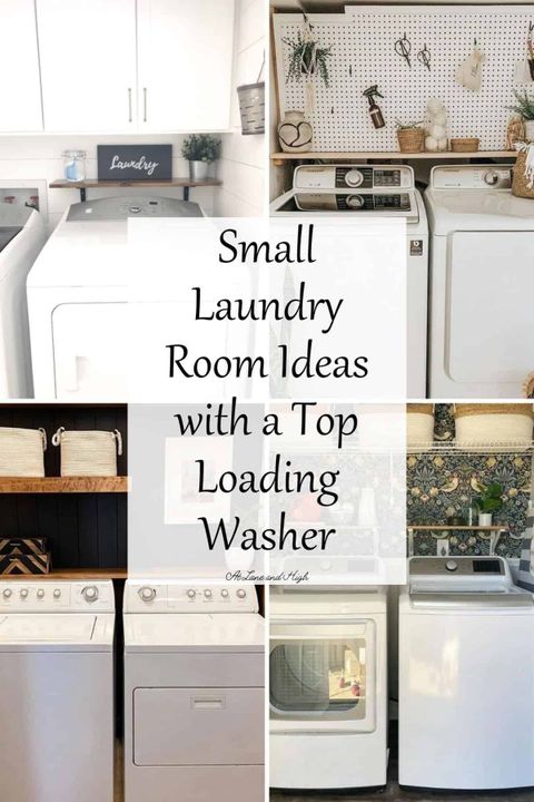 17 Small Laundry Room Ideas With A Top Loading Washer | Small Laundry ... with regard to How a Tiny Laundry Room Packed a Powerful Punch