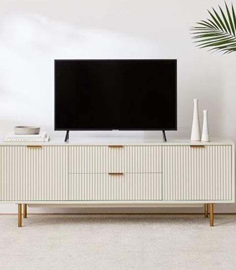 2 Door + 2 Drawer Tv Stand – Bendito Interiors with Maximizing Your Space How to Style Your Darien 2-Drawer TV Stand