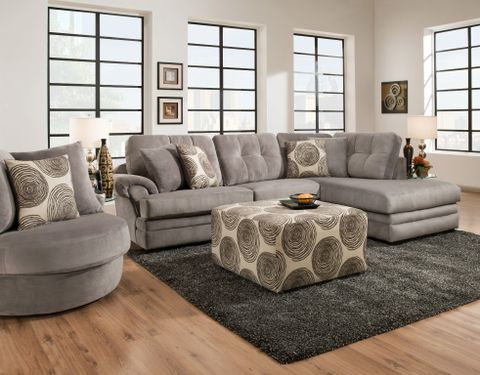 2 Piece Sectional Sofas within What to Expect from the Furniture of America Cartagena 2-Piece Set