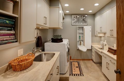 25 Space-Saving Multipurpose Laundry Rooms! pertaining to Designing a Multipurpose Laundry Room That Works Smarter Not Harder