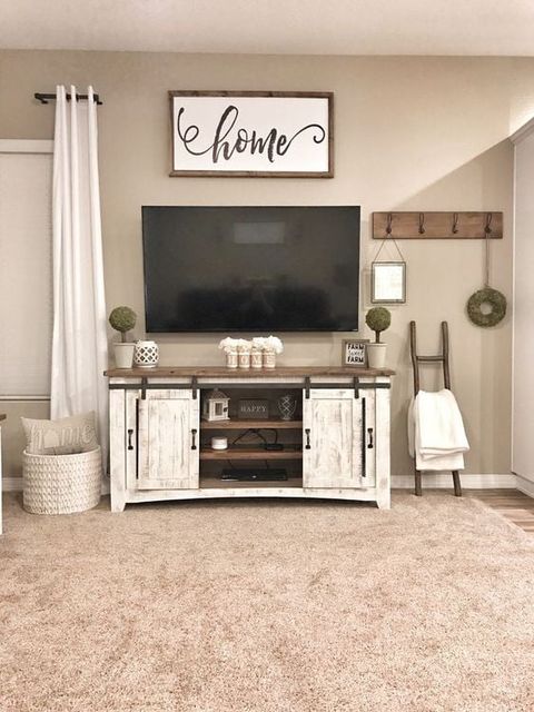 40 Tv Stand Decor Ideas To Elevate Your Living Room inside