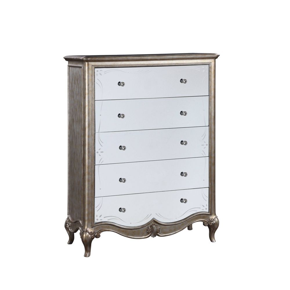 Unveiling the Charm of the ACME Northville Dresser in Antique Champagne