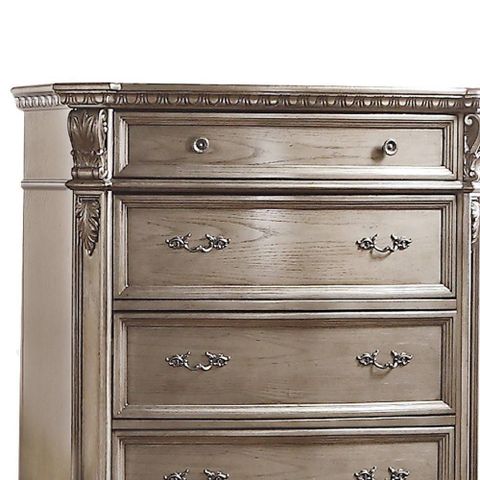 42" Northville Chest Antique Silver – Acme Furniture ... throughout