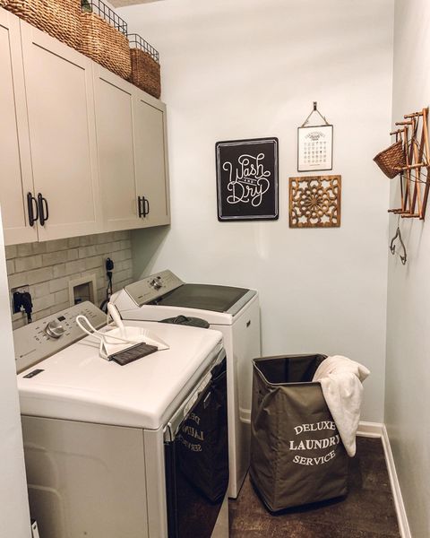 44 Smart Small Laundry Room Ideas To Elevate Your Space - Addicted To ... pertaining to