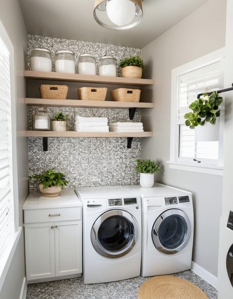 46 Small Laundry Room Makeover Ideas To Maximize Space And Style with Four Inspiring Laundry Room Makeovers That Will Delight You