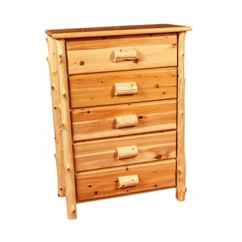 #464 Rustic Cedar Five Drawer Chest - Rocky Top Furniture regarding Unveiling the Charm of 5 Drawer Chests with Cedar Bottoms for Your Home