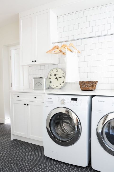 50 Beautiful And Functional Laundry Room Ideas | Homelovr | Vintage ... throughout