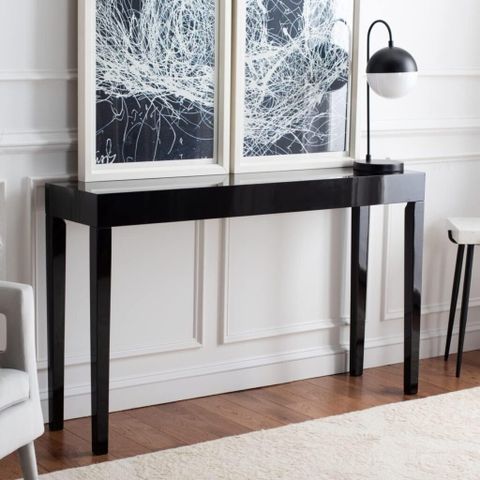 51 Black Console Tables To Style Any Space pertaining to