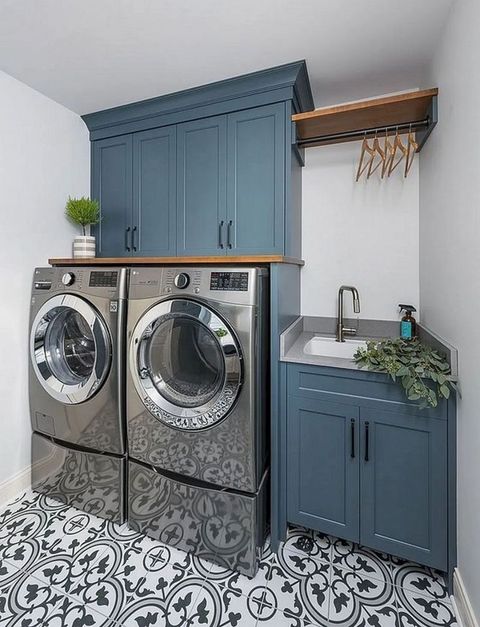7 Modern Laundry Room Decoration Ideas To Look More Attractive In 2020 ... pertaining to