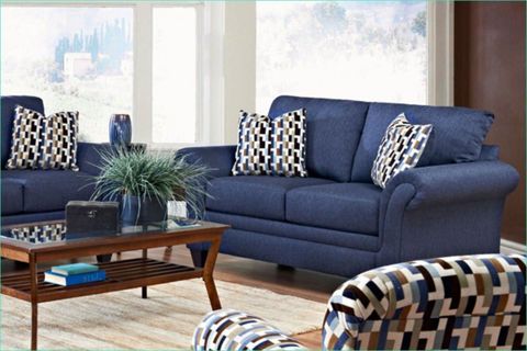 81 Stunning Blue Sofa Set Living Room Satisfy Your Imagination with