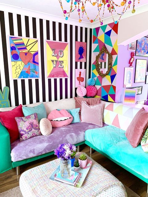 A Guide On How To Style A Perfect Colorful And Modern Sofa | Hommés Studio for