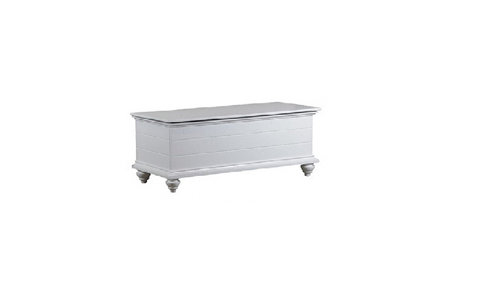 Amazon.com: Bowery Hill Transitional Rubberwood Cedar Chest With Safety ... with regard to