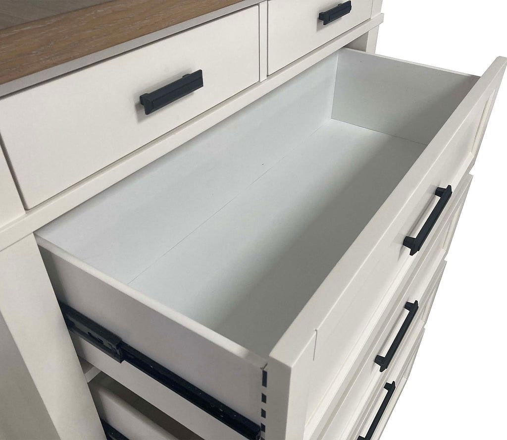 Americana Modern 6 Drawer Chest By Parker House | Furniturepick throughout Unpacking the Parker House Americana 6 Drawer Chest for Your Modern Bedroom