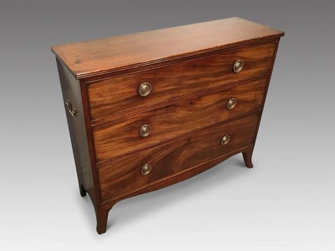 Antique Mahogany Hall Chest In Antique Chests Of Drawers throughout The Enduring Appeal of the Eaton Hall Chest in Dark Sumatra Finish
