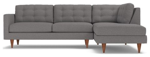 Apt2B Logan 2-Piece Sectional Sofa, Ash, Chaise On Right - Midcentury ... pertaining to A Designer's Guide to Leveraging Apt2B's Trade Program for Sofas