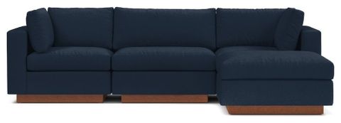 Apt2B Taylor Plush 4-Piece Modular Chaise Sectional Sofa - Transitional ... intended for A Designer's Guide to Leveraging Apt2B's Trade Program for Sofas