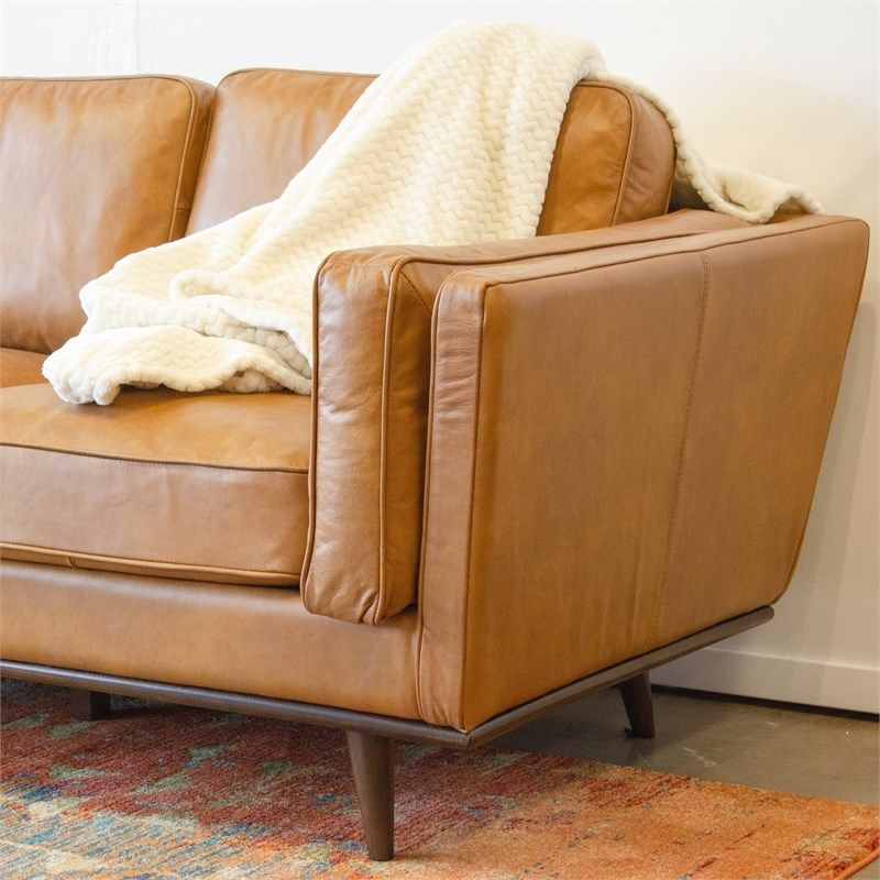 Finding the Perfect Tan Leather Sofa for Your Austin Mid Century Modern Home