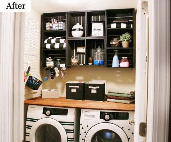 Awesome Before And After Laundry Room Makeovers for