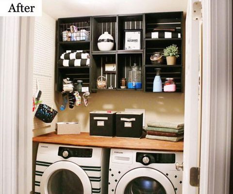 Awesome Before And After Laundry Room Makeovers for