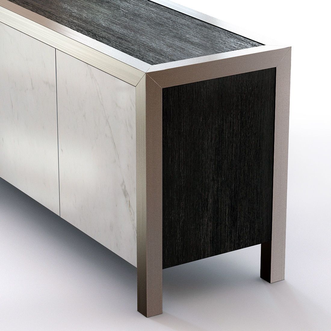 Bernhardt Decorage Entertainment Console 3D Model | Cgtrader inside