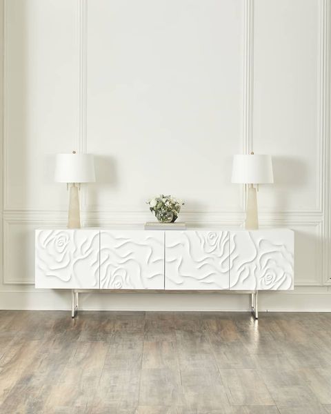 Bernhardt Interiors Penrose Entertainment Console | Neiman Marcus within Inside the Design Process of the Bernhardt Helios Entertainment Console