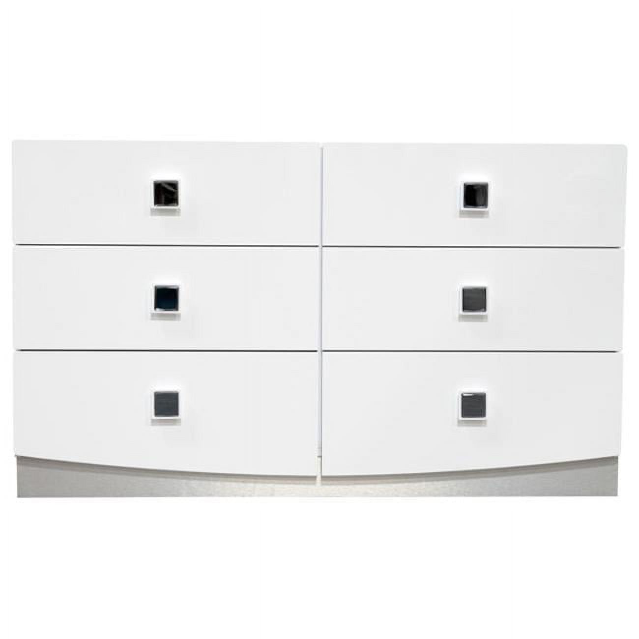 Mastering Modern Design The France High Gloss 6-Drawer Experience