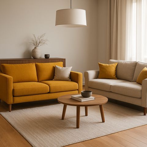 Best Sofa Colour Combinations For Living Room | 2025 Sofa Colour Ideas ... within
