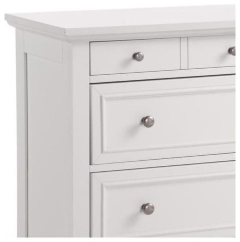 Bowery Hill Traditional 4-Drawer Hardwood Chest In Ebony Black ... in