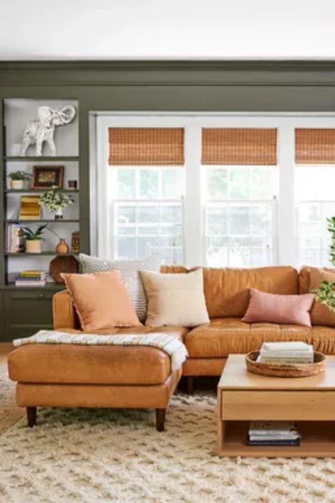 Brown Sofa Idea | Brown Leather Couch Living Room, Brown Sofa Living ... throughout Decoding the Appeal of the Vincenza 85" Dark Brown Leather Sofa