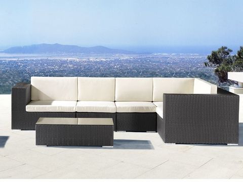Cartagena 5 Piece Outdoor Sectional Sofa | Modern Outdoor Lounge ... with