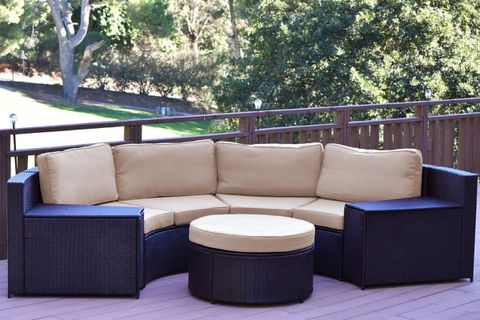 Cartagena 5 Piece Sofa Set With Cushions | Outdoor Furniture Sets ... pertaining to
