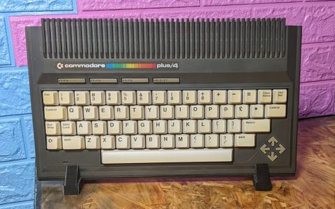 Commodore Plus/4 Display Stand - Etsy throughout Expert Tips for Showcasing Your Brown Commodore TV Stand