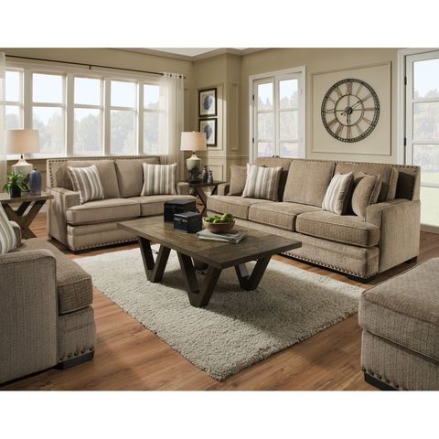 Darby Home Co Nakia 2 Piece Living Room Set | Wayfair | Farm House ... regarding What to Expect from the Furniture of America Cartagena 2-Piece Set