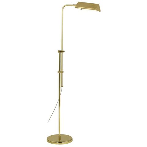 Dolan Brass Finish Adjustable Pharmacy Floor Lamp - #08600 | Lamps Plus throughout