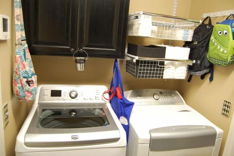 Easy Laundry Room Makeover - Hugs, Kisses And Snot throughout Designing a Laundry Room That Feels Like a Hug