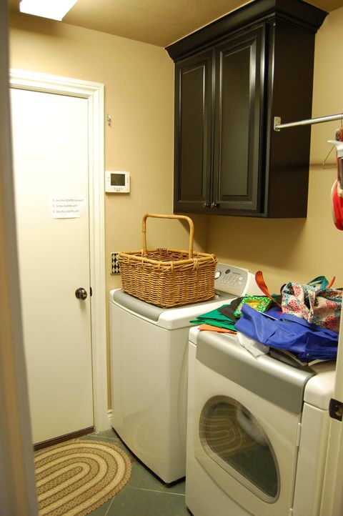 Easy Laundry Room Makeover - Hugs, Kisses And Snot throughout