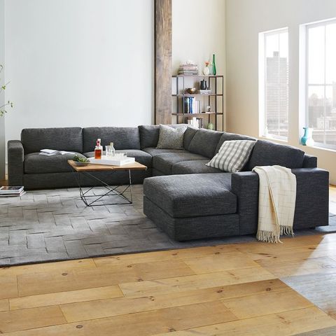Elegant Living: Styling Your Space With A West Elm Sectional Sofa within