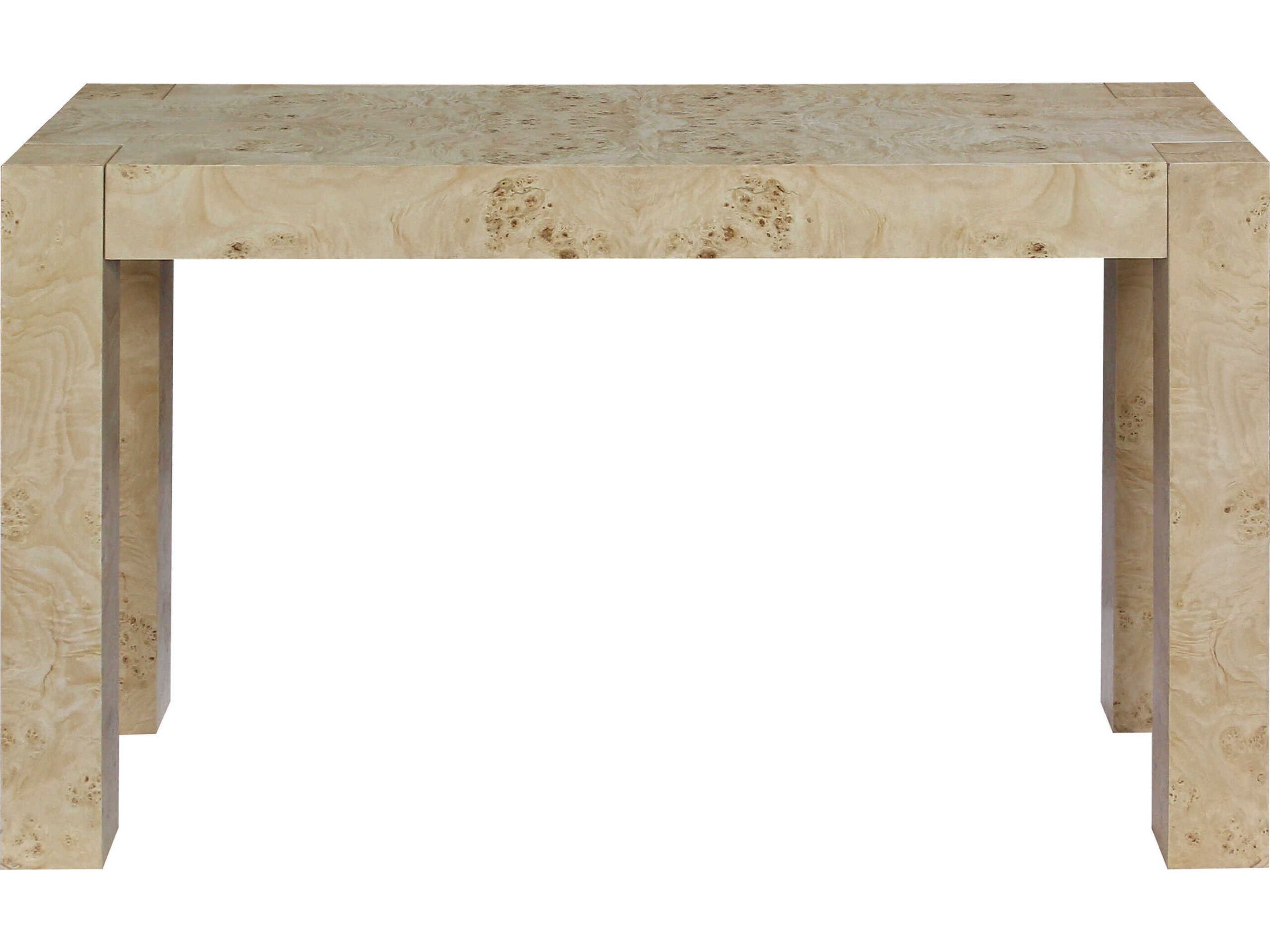 Elk Home Bromo Rectangular Wood Bleached Burl Console Table | Eks00759966 regarding Your Guide to Caring for a Bromo Small Bleached Burl Chest
