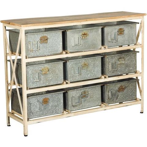Embrace Storage With Vintage Charm With The Vintage 9 Drawer Chest By ... within The Art of Decluttering Embracing the Archivist 9-Drawer Dresser