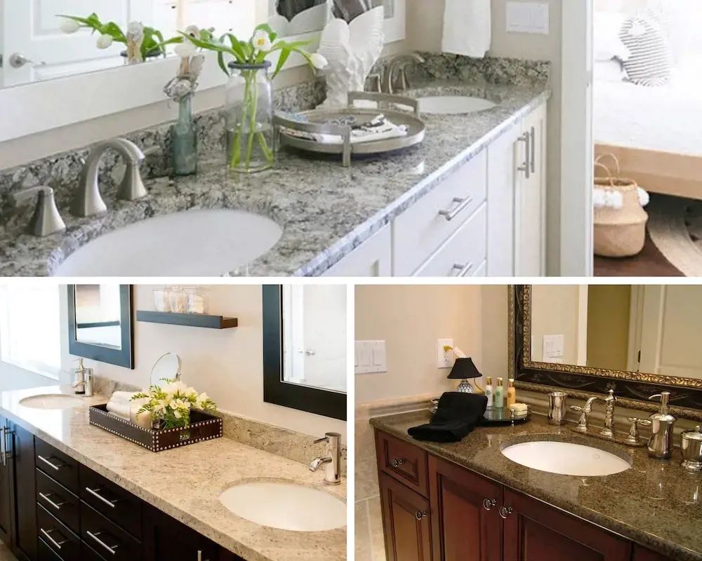 Exploring The Array Of Colors In Pre-Fab Granite Countertops | Shunshelter within Beyond Storage The Aesthetic Impact of a Granite Top Dresser in Pearl White