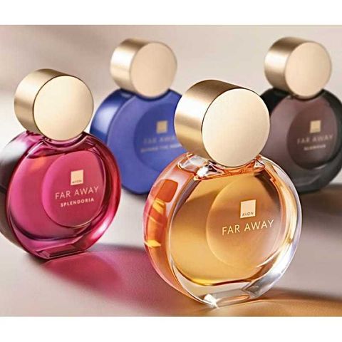 Far Away Embalagem Nova 50Ml - Avon (Splendoria, Glamour, Beyond, Shine ... throughout